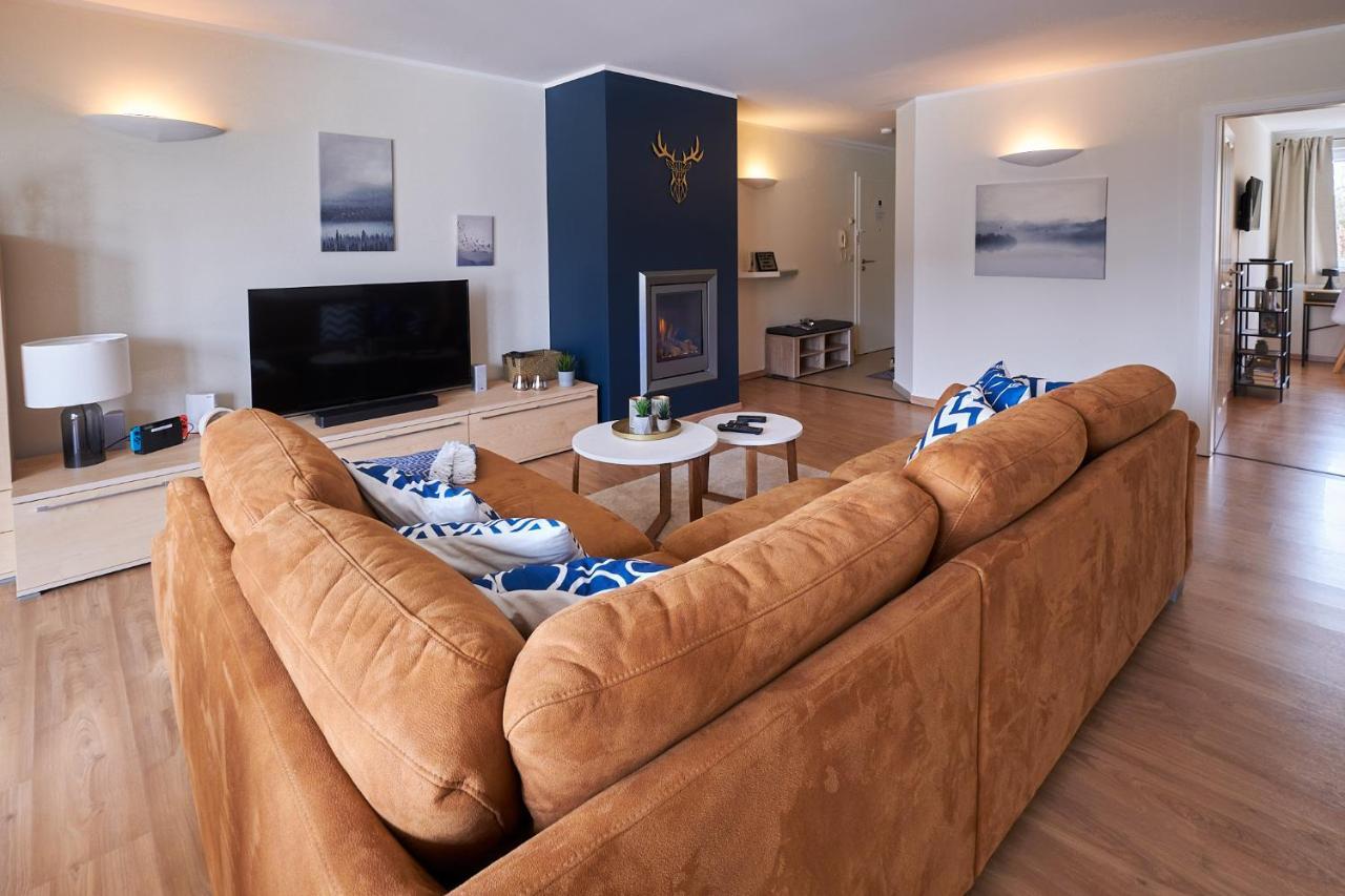 Fleesentraum Seeadler Grand Maisonette - Fuer Golfer Und Familien - Sauna Kamin Balkon Nintendo - Hunde Willkommen! Göhren-Lebbin Zewnętrze zdjęcie